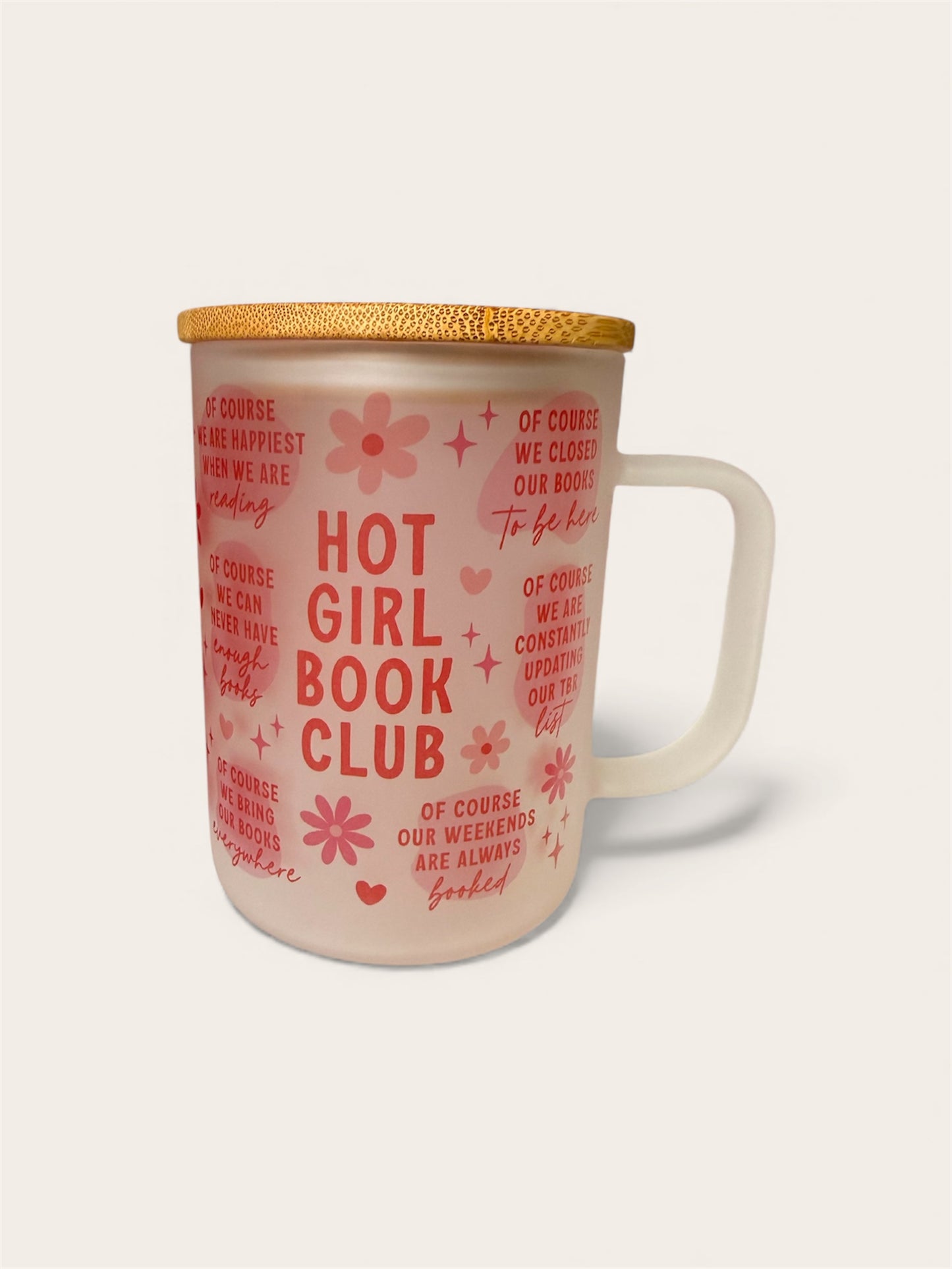 Hot Girl Book Club Frosted Mug