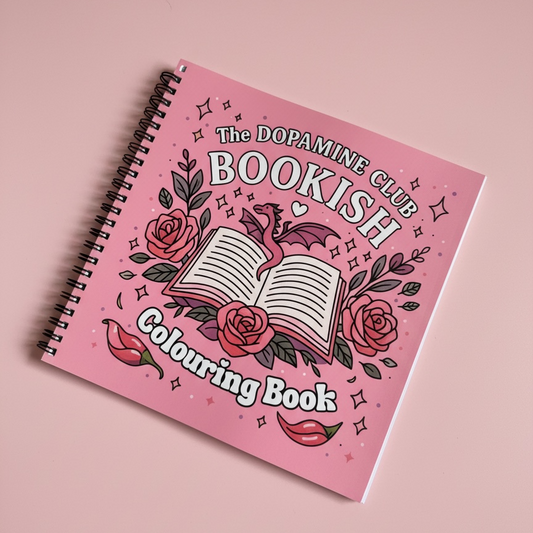Bookish Colouring Book