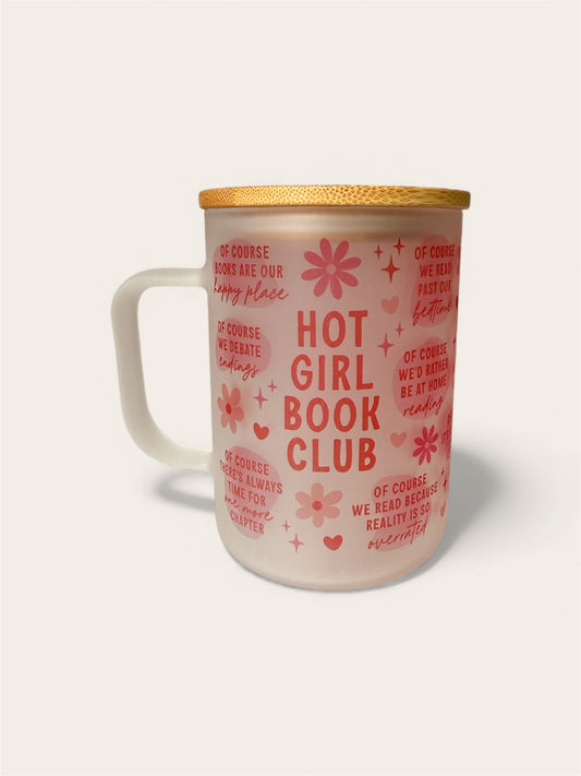 Hot Girl Book Club Frosted Mug